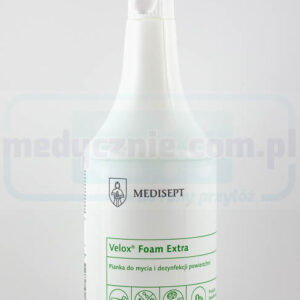 Velox Foam Extra 1L pianka do szybkiej dezynfekcji i mycia delikatnych powierzchni